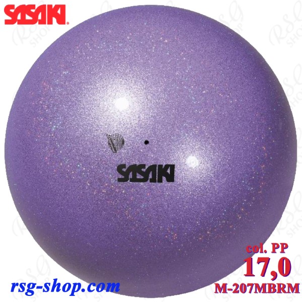 Мяч Sasaki M-207MBRM PP 17,0 cm Middle Meteor col. Purple
