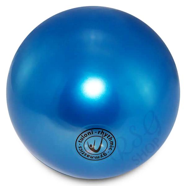 Ball Tuloni 18 cm Metallic col. Blue Art. 10004