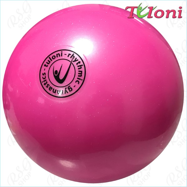 Ball Tuloni 18 cm Metallic-Glitter col. Fuchsia Art. T1004