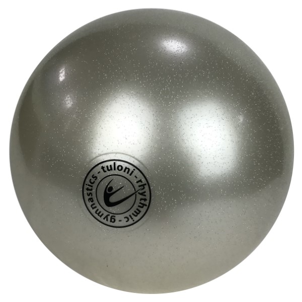 Ball Tuloni 18 cm Metallic-Glitter col. Silver Art. T0869