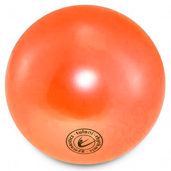 Ball Tuloni 18 cm Metallic col. Light Orange Art. T0286