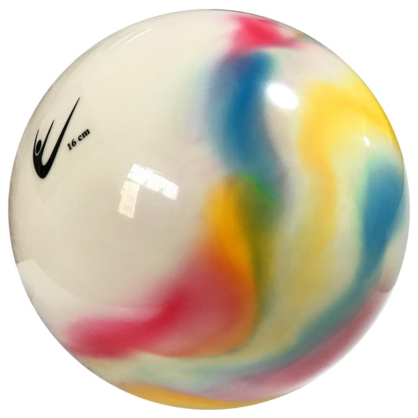 Мяч 16 см Metallic-Multicolor col. Rainbow Art. T0094