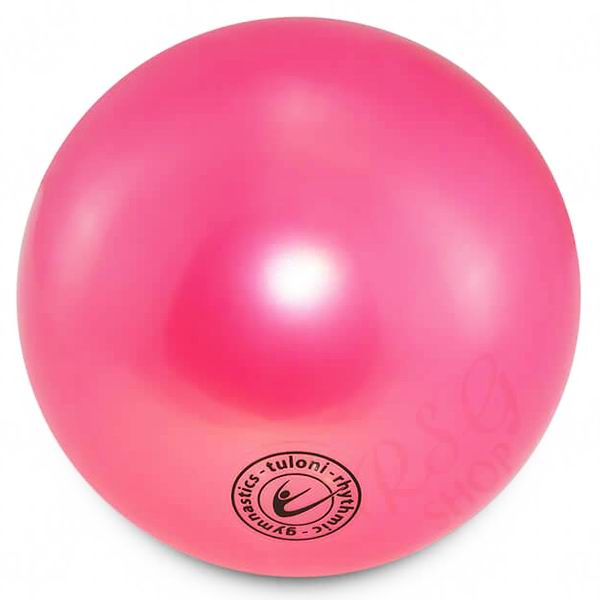 Ball Tuloni 18 cm Metallic col. Pink Art. 10006
