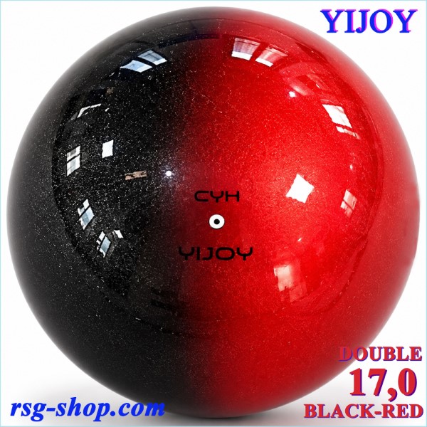 Ball Yijoy mod. Double 17,0cm col. Black-Red