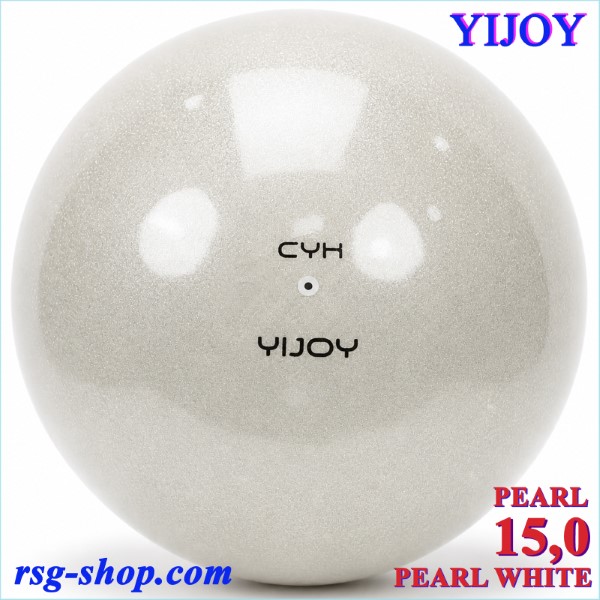 Ball Yijoy Junior mod. Pearl 15,0cm col. Pearl White