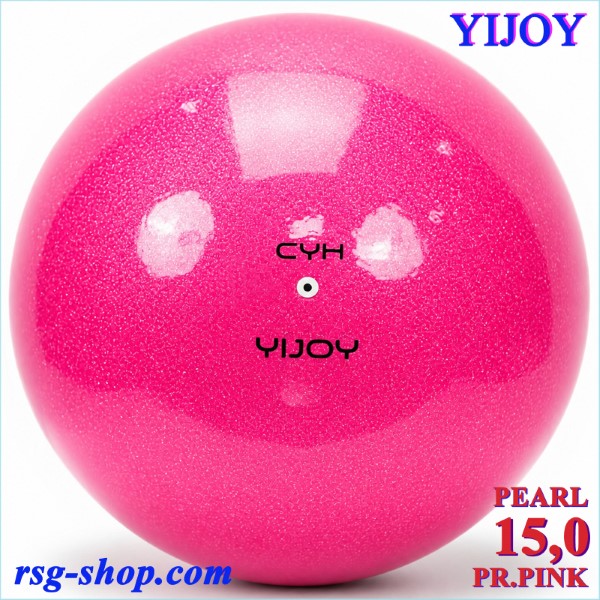 Ball Yijoy Junior mod. Pearl 15,0cm col. Princess Pink