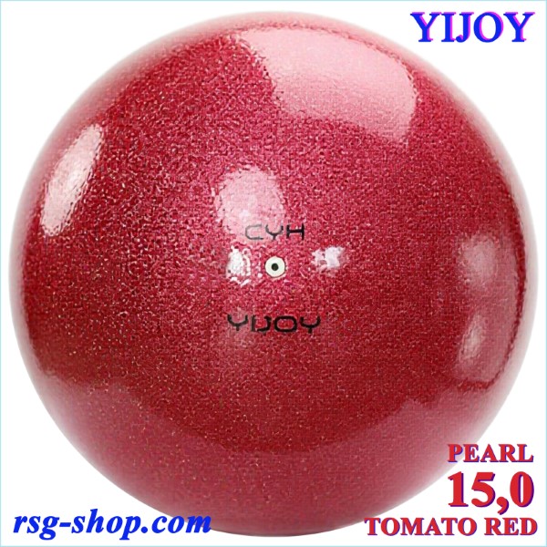 Ball Yijoy Junior mod. Pearl 15,0cm col. Tomato Red