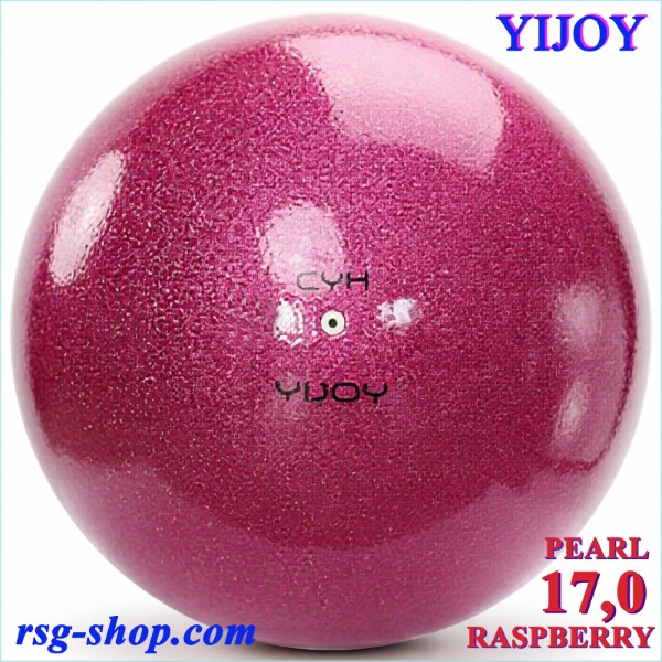 Ball Yijoy mod. Pearl 17,0cm col. Raspberry