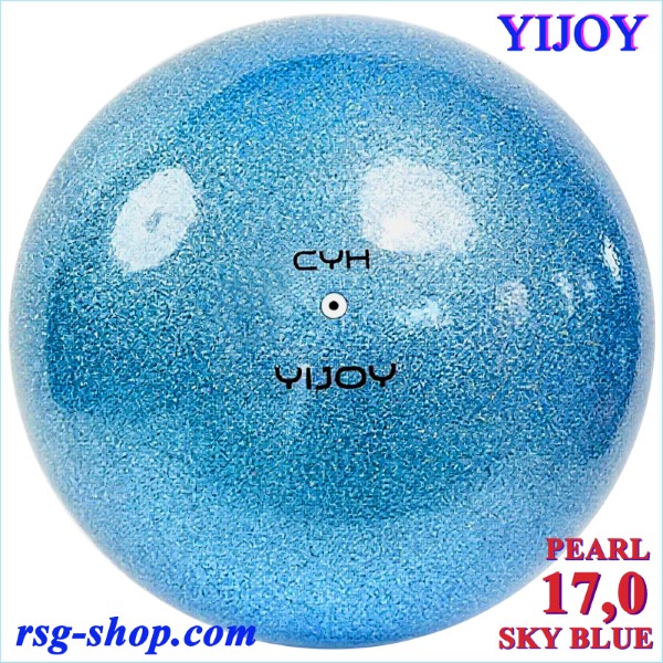 Мяч Yijoy mod. Pearl 17,0cm col. Sky Blue