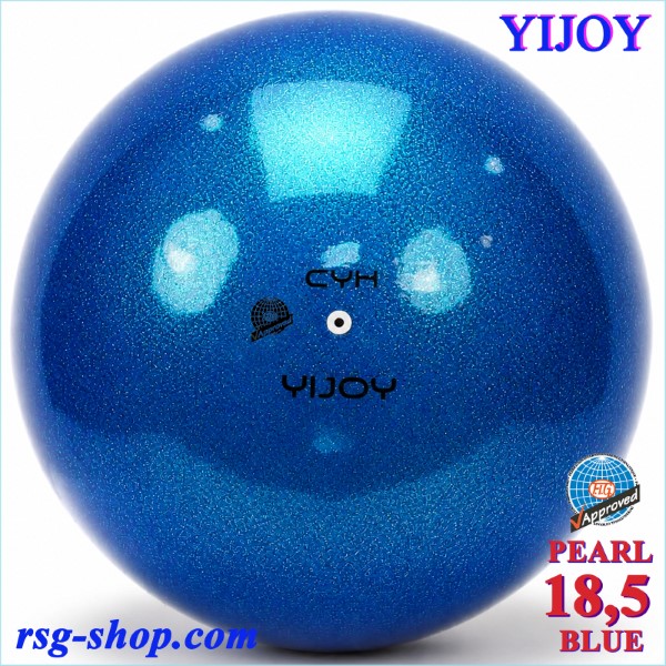 Ball Yijoy mod. Pearl 18,5cm FIG col. Blue