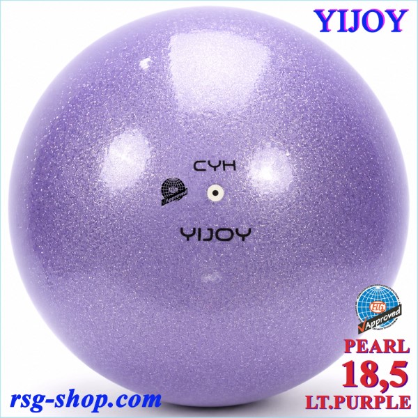 Ball Yijoy mod. Pearl 18,5cm FIG col. Light Purple
