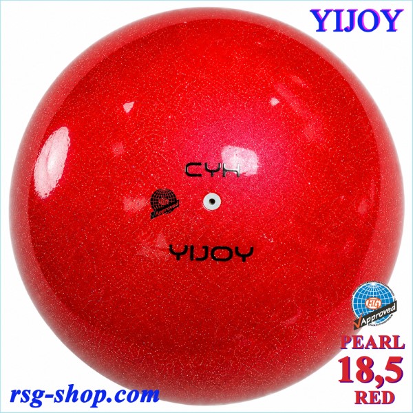 Ball Yijoy mod. Pearl 18,5cm FIG col. Red