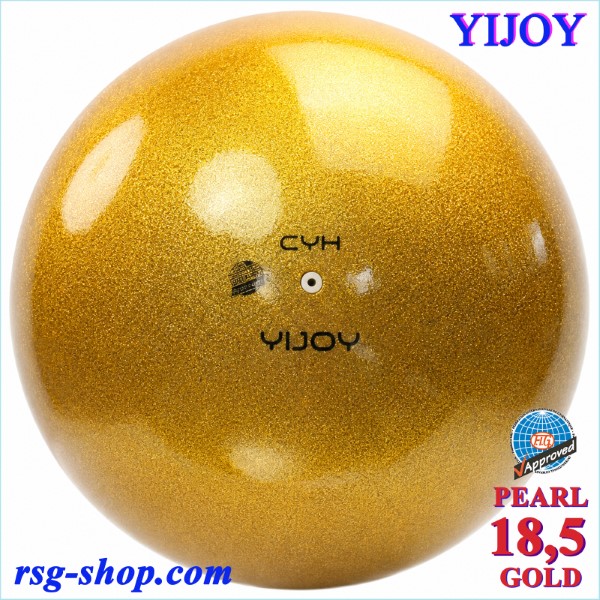 Ball Yijoy mod. Pearl 18,5cm FIG col. Gold