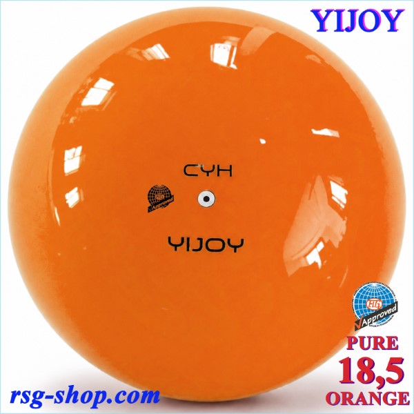 Мяч Yijoy mod. Pure 18,5cm FIG col. Orange