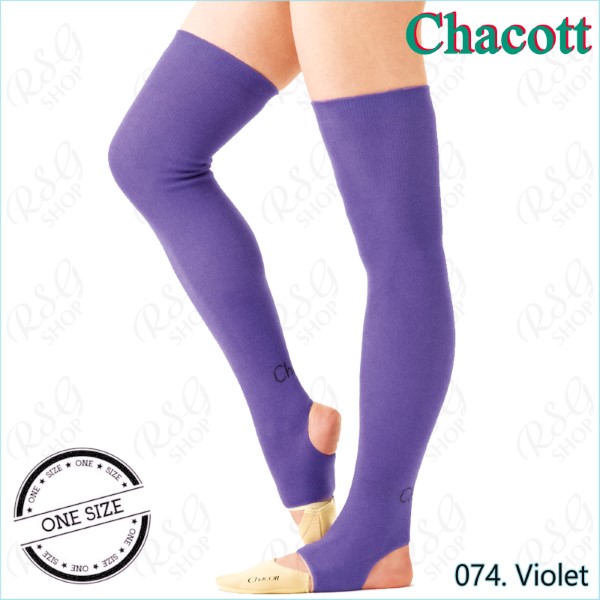 Lame Leg Covers Chacott One size col. Violet Art. 0011-68074