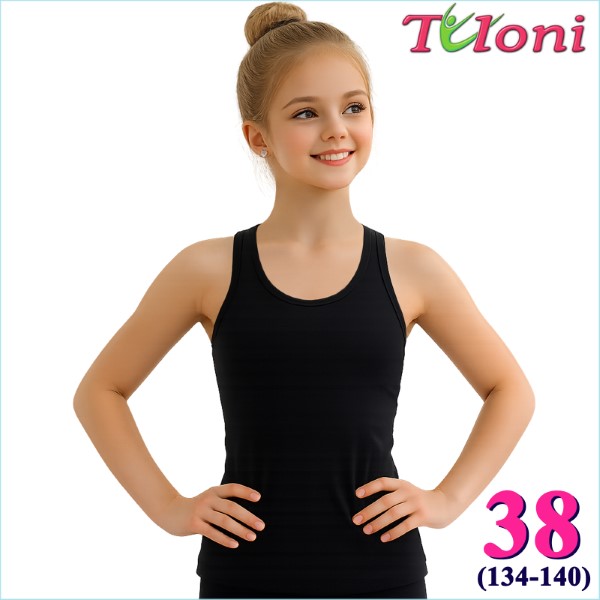 Майка-борцовка Tuloni mod. TL13 s. 38 (134-140) Black TL13P-B338