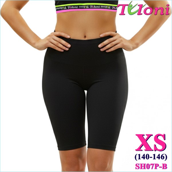 Radlerhose Tuloni SH-07 Gr. XS (140-146) col. Black SH07P-BXS