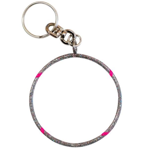 Anhänger Pastorelli Hoop Glitter Argento-Rosa Art. 00555