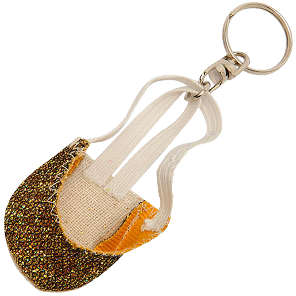 Брелок Pastorelli Half Shoe Glitter Chic col. Dark Gold Art. 02698