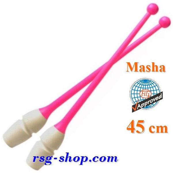 Keulen Pastorelli 45 cm mod. Masha col. Bianco - Rosa FIG 02620