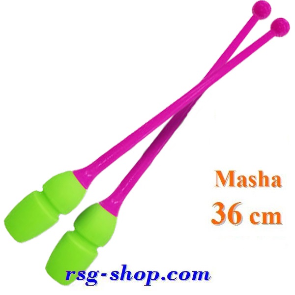 Keulen Pastorelli Junior 36 cm Masha col. Rosa-Lime 04234