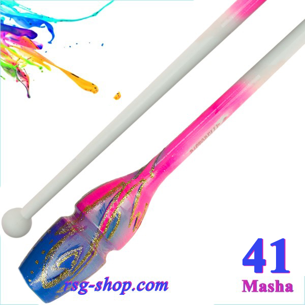 Булавы Pastorelli Aero 41 cm CARINA Bianco-Rosa-Blu TS100019