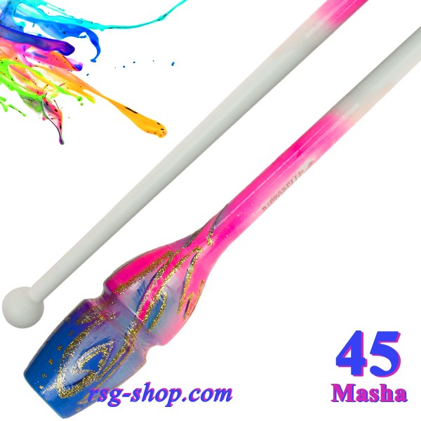 Clubs Pastorelli Aero 45 cm CARINA Bianco-Rosa-Blu 04718