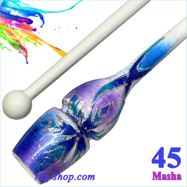 Булавы Pastorelli Aero 45 cm mod. ICE col. Lilac-Blue Art. TS100041