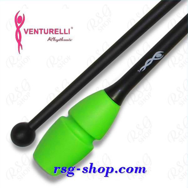 Keulen Venturelli 41 cm Gummi col. Black-Green 415T-013 Keulen Venturelli 41 cm Gummi col. Black-Green 415T-013