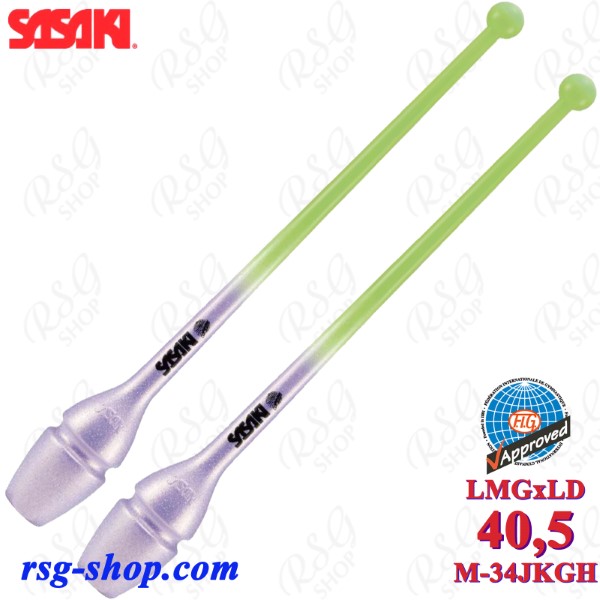 Keulen Sasaki M-34JKGH LMGxLD 41cm FIG col. LemonGreen x Lavander