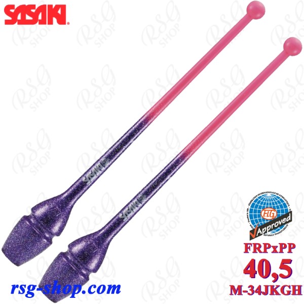 Keulen Sasaki M-34JKGH FRPxPP 41cm FIG col. FreshPink x Purple