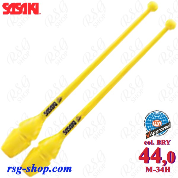 Булавы Sasaki M-34H BRY цв. Yellow Резина 44 cм FIG