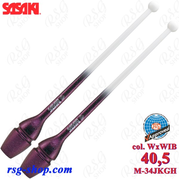 Keulen Sasaki M-34JKGH WxWIB 41cm FIG col. White x WineBlack