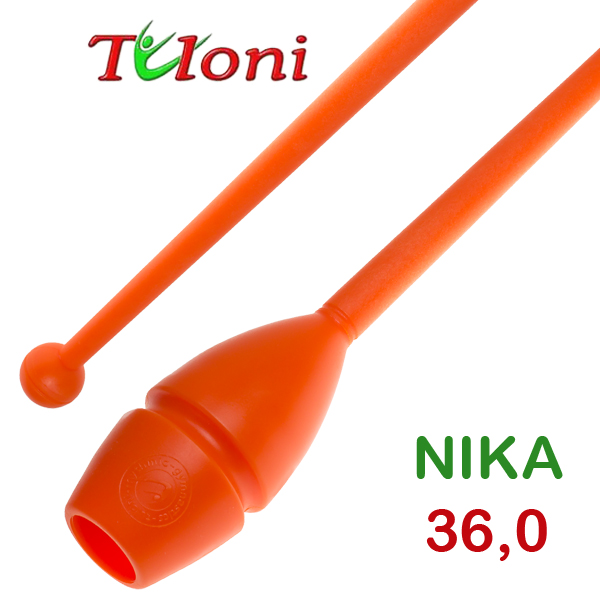 Einsteckbare Keulen 36cm mod. Nika col. Orange Art. T0229