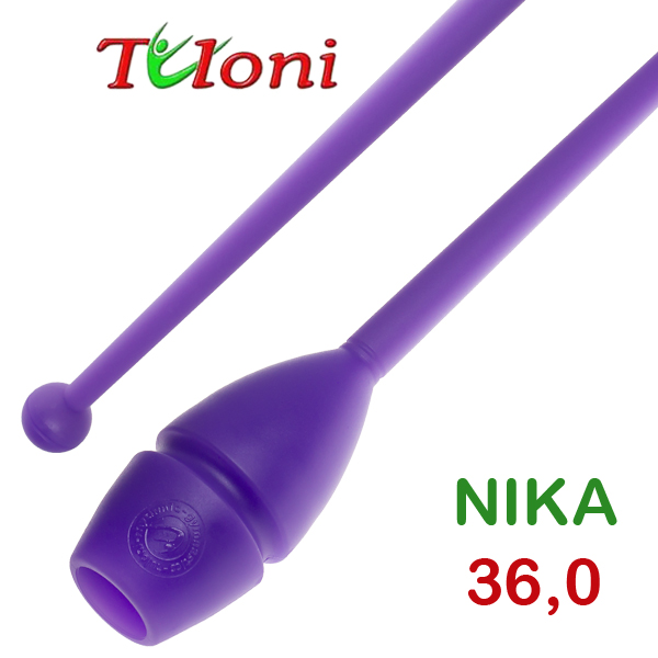 Einsteckbare Keulen 36cm mod. Nika col. Purple Art. T0213