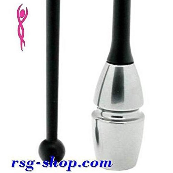 Keulen Venturelli 45 cm Gummi col. Silver-Black 450RV-650002 Keulen Venturelli 45 cm Gummi col. Silver-Black 450RV-650002
