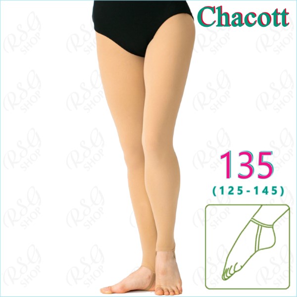 Jr. Veronese Tights II Chacott s. 135 (125-145) col. Camel 26-18013