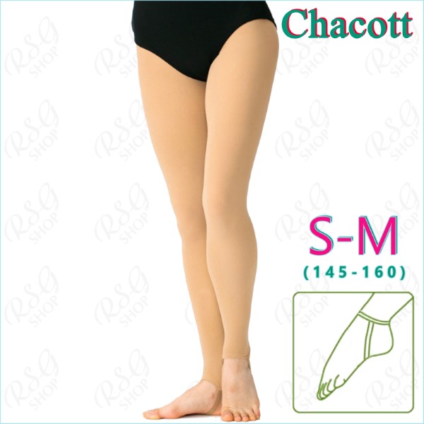 Veronese Tights II Chacott s. S-M (145-160) col. Camel 25-18013