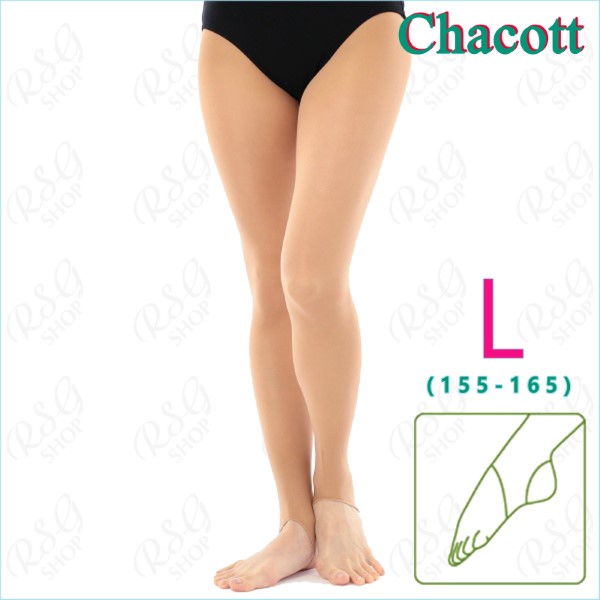 Dancing Tights II Chacott s. L (155-165) col. Beige 22-18011