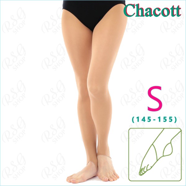 Dancing Tights II Stirrup Chacott s. S (145-155) col. Beige 22-18011