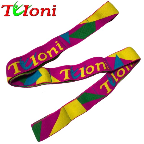 Elastic Band Tuloni 3D Logo Junior 10 kg col. Fuchsia Art. T0956