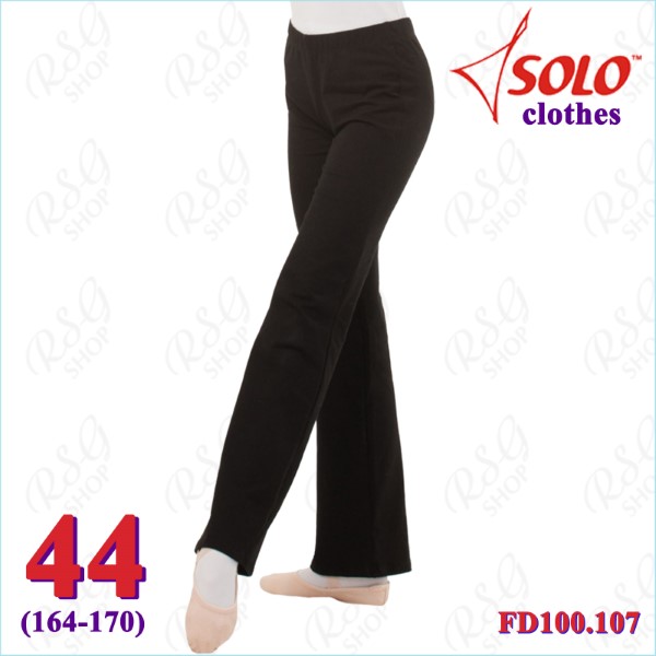 Sport- und Tanzhose Solo s. 44 (164-170) Cotton col. Black FD100.107-44