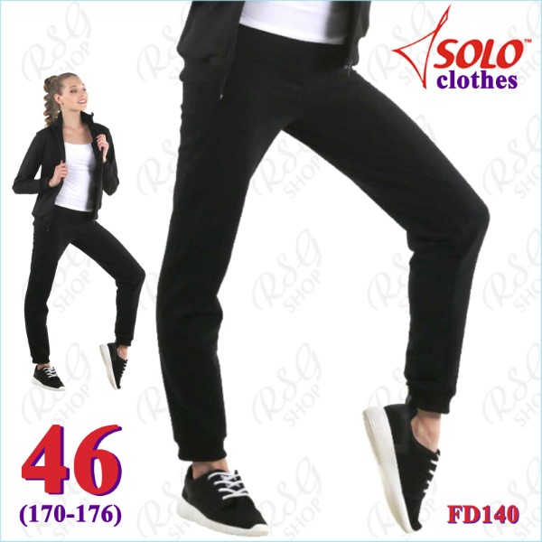 Sporthose Solo col. Black Gr. 46 (170-176) FD140.839-46