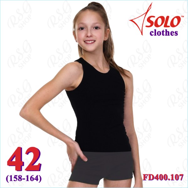 Tank Top Solo s. 42 (158-164) col. Black FD400.107-42
