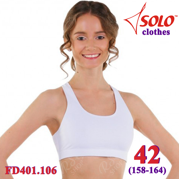 Top Solo Gr. 42 (158-164) Cotton White FD401.106-42