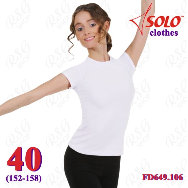 T-Shirt Solo s. 40 (152-158) col. White FD649.106-40
