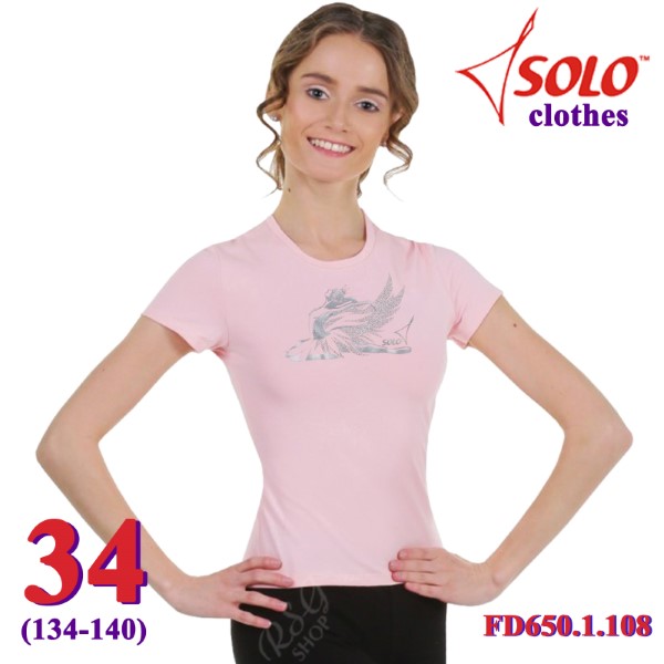 T-Shirt Solo s. 34 (134-140) col. Pink FD650.1.108-34