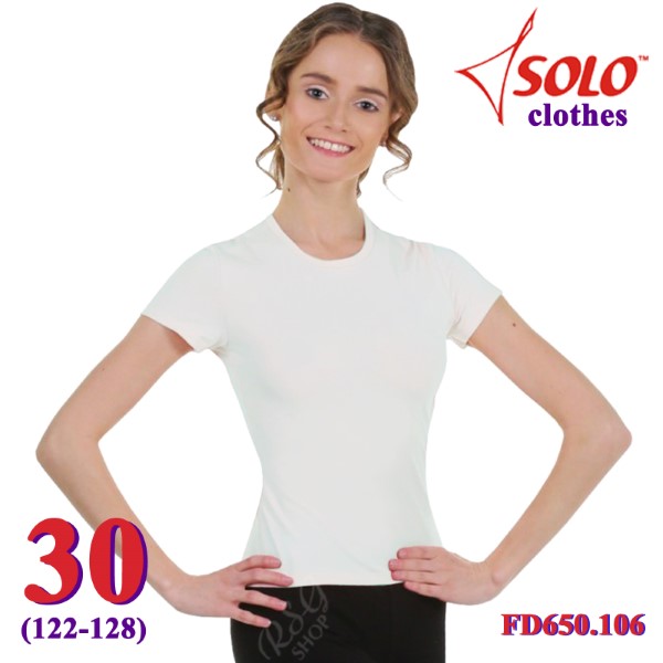 T-Shirt Solo s. 30 (122-128) col. White FD650.106-30