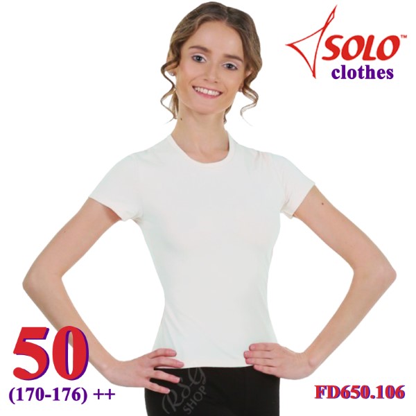 T-Shirt Solo s. 50 (170-176) col. White FD650.106-50