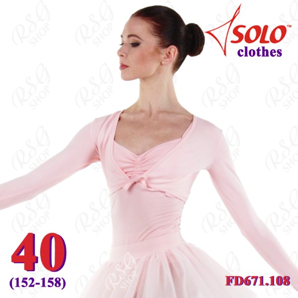 Tie Up Cropped Bolero Solo s. 40 (152-158) col. Pink FD671.108-40